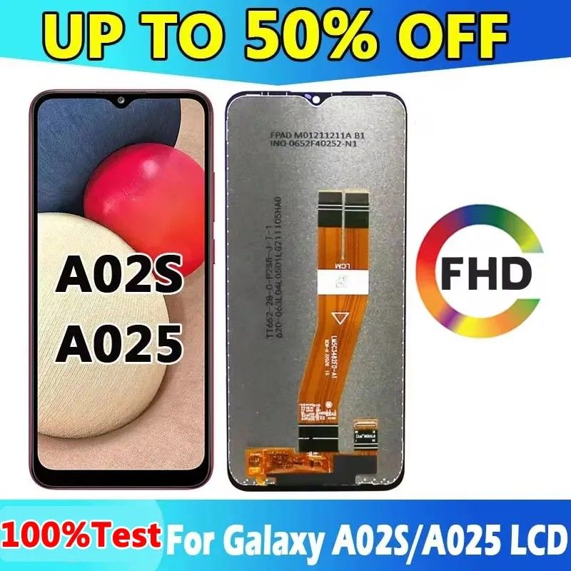Tela Galaxy A02s: LCD + Touchscreen Original