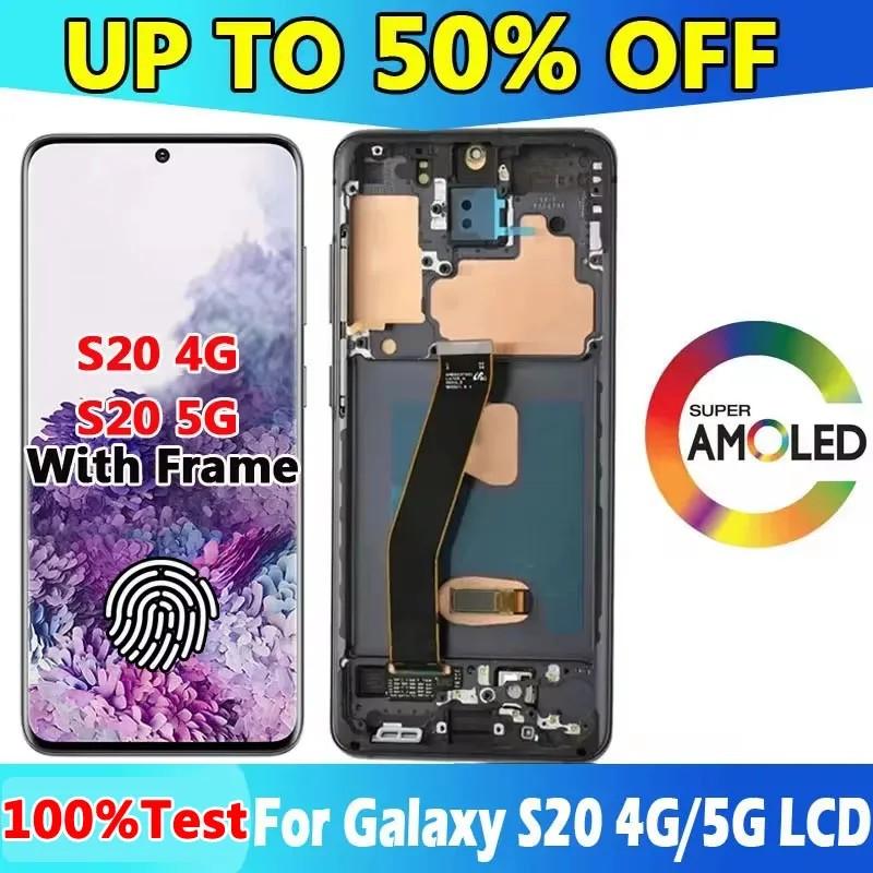 Tela Galaxy S20: AMOLED Original + Touch