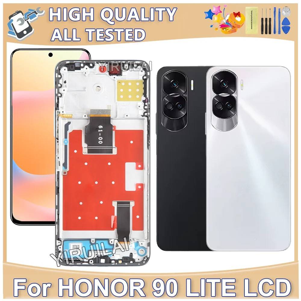 Tela Honor 90 Lite: OLED 6.7" + Touch