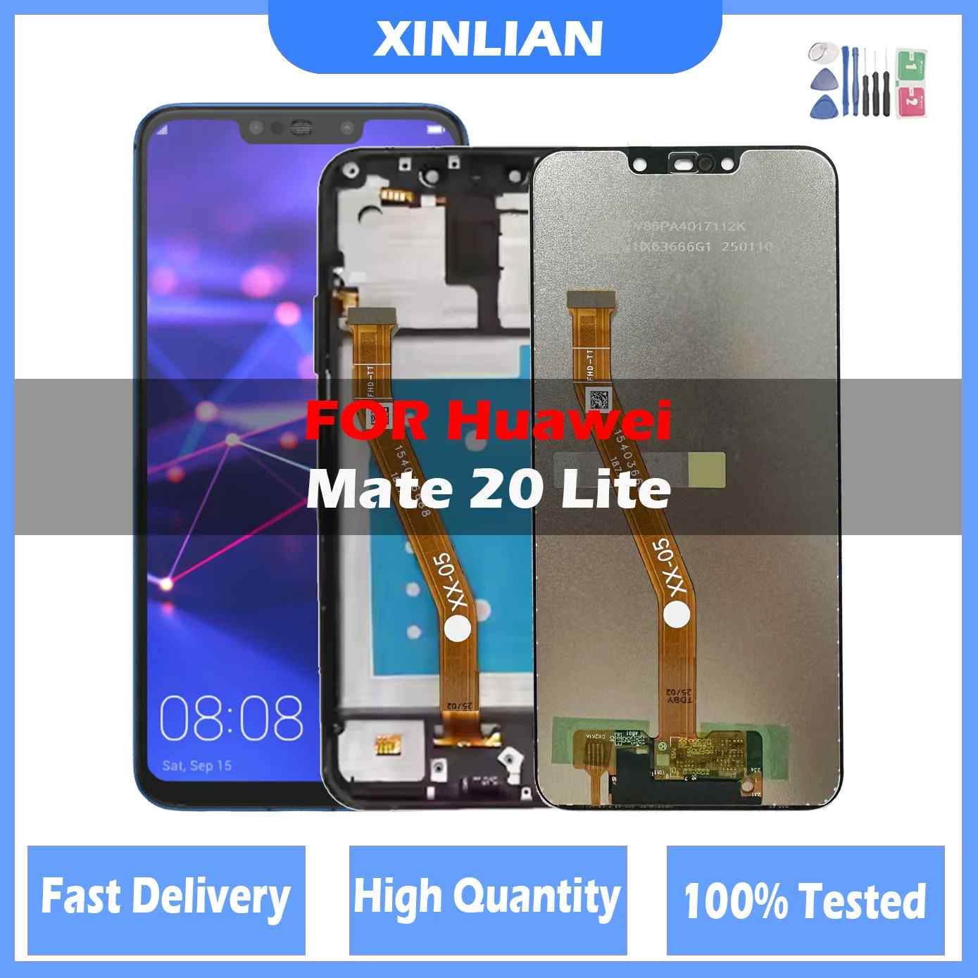 Tela Huawei Mate 20 Lite: LCD + Touch Reparo
