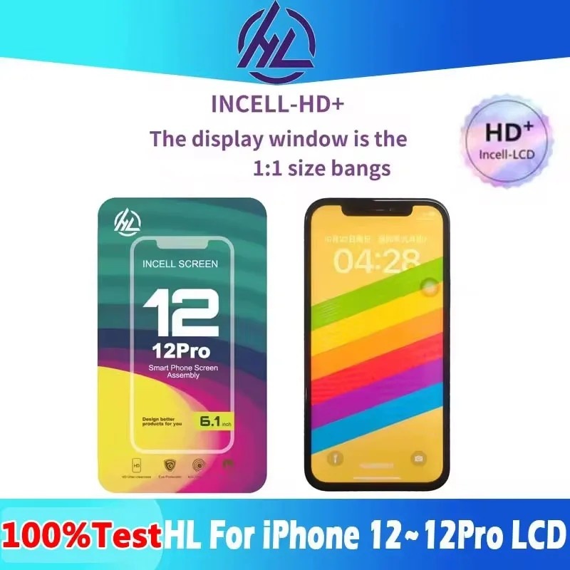 Tela iPhone 12/Pro/Max/Mini: HD+ Incell True Tone