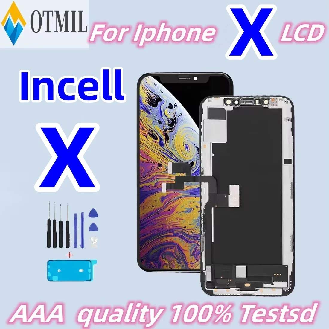 Tela iPhone X: LCD + Touch - Troca Segura!