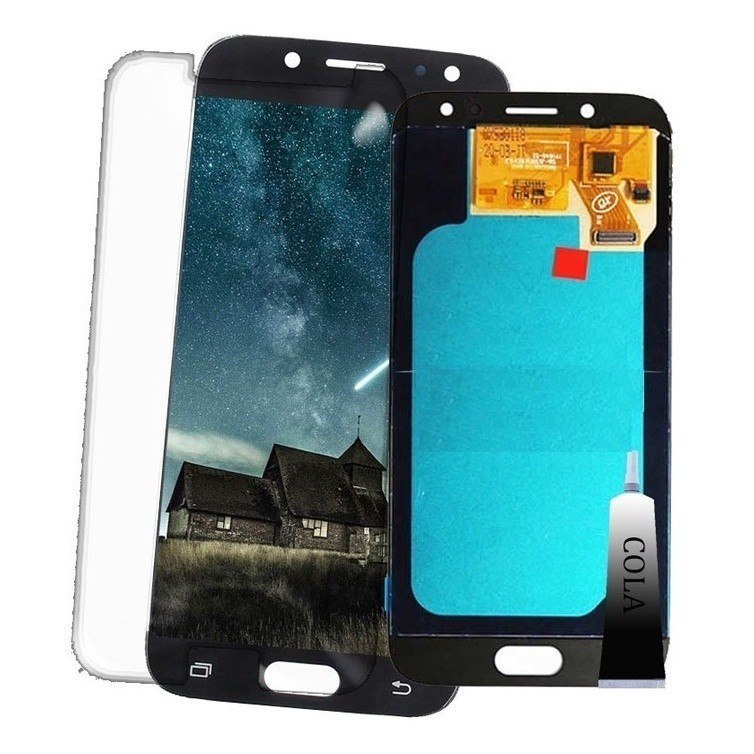 Tela J7 Pro J730G: Display + Touch Novo!