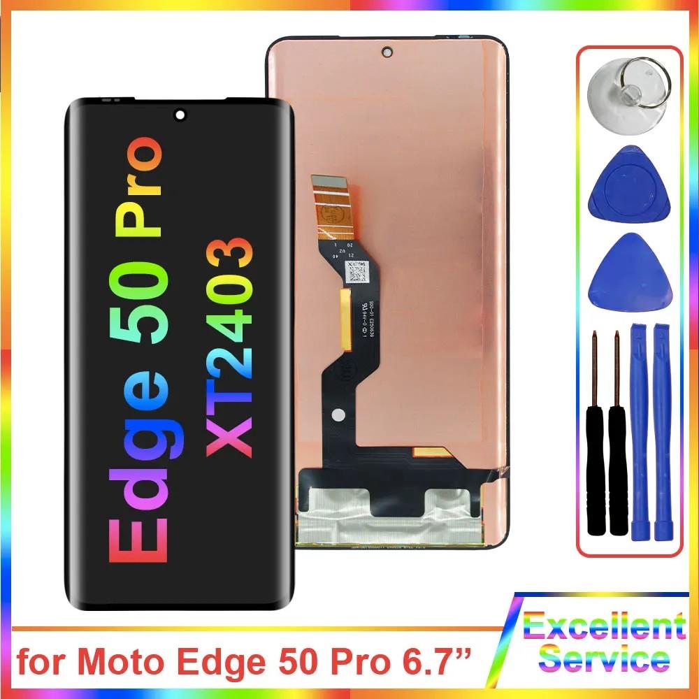 Tela Motorola Edge 50 Pro: AMOLED Original