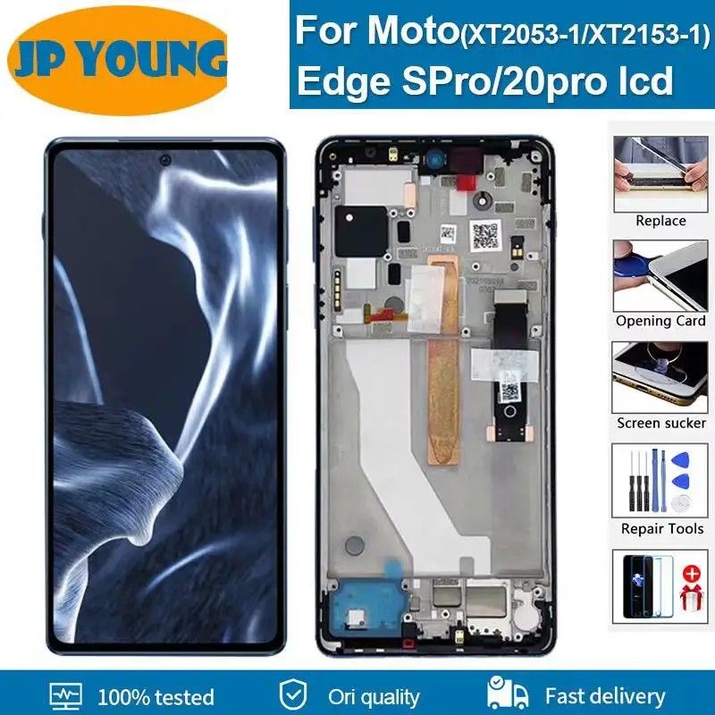 Tela Motorola Edge S Pro: LCD Original + Touch