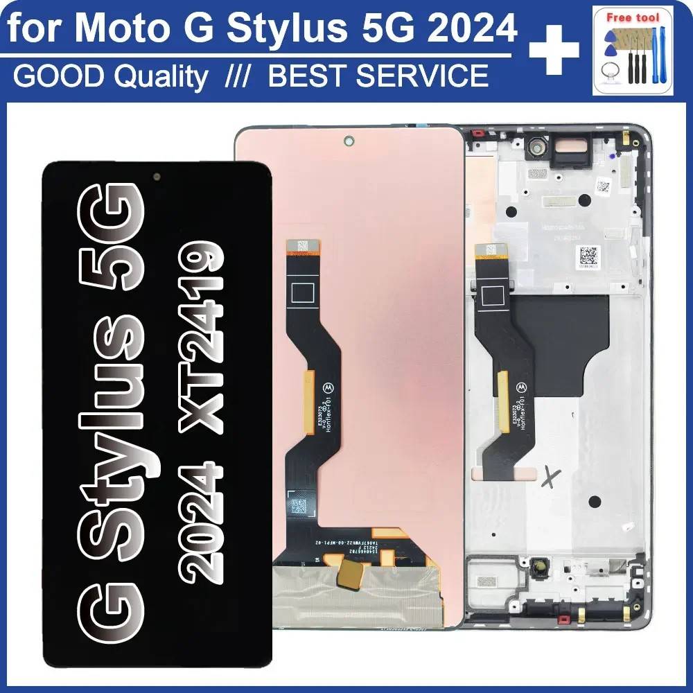 Tela Motorola G Stylus 5G 2024: LCD + Touch