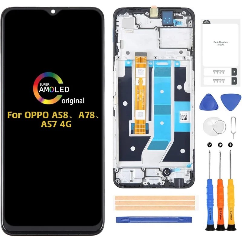 Tela Oppo A58/A78/A57 4G: Reparo Rápido!