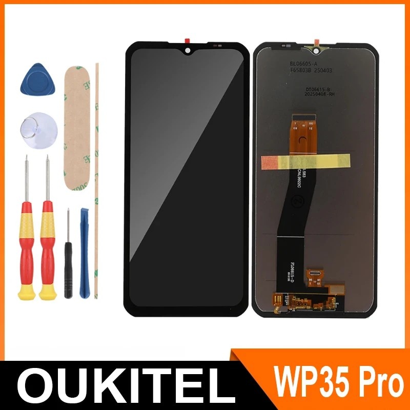 Tela OUKITEL: LCD + Touch para WP35, WP39 e WP55