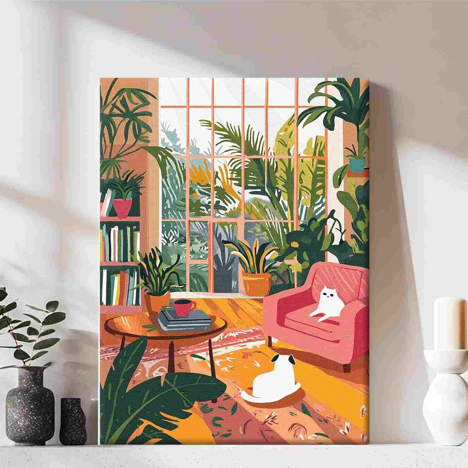 Arte de Parede Moderna em Tela Elegante - Decore com Estilo Minimalista