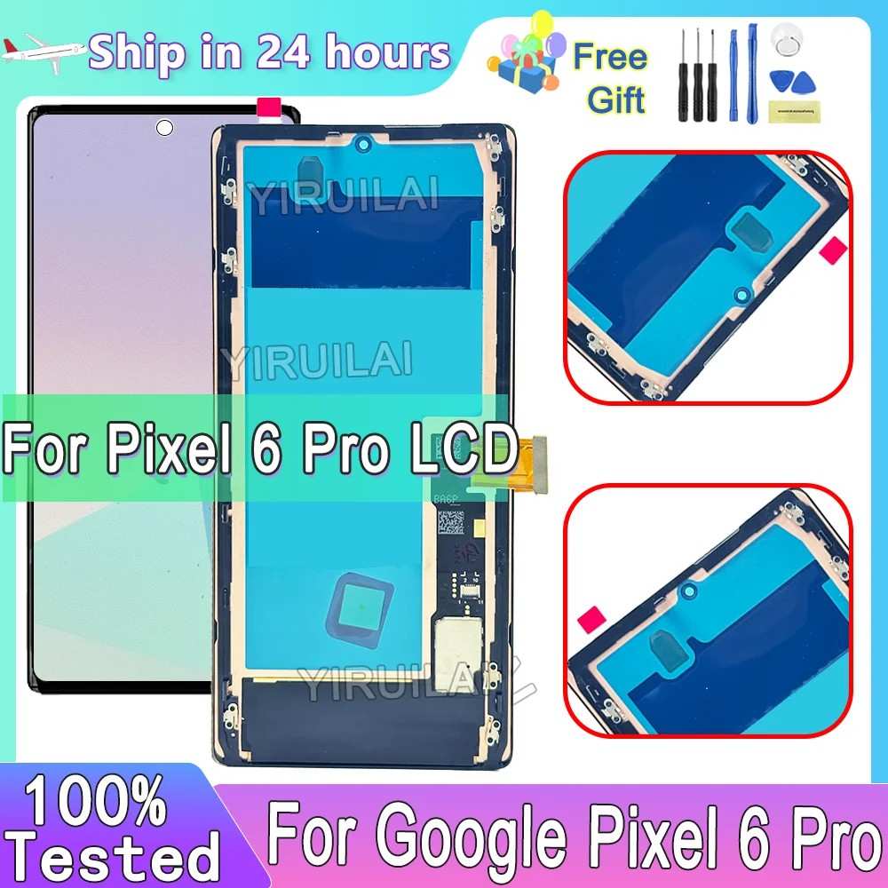 Tela Pixel 6 Pro: OLED, Touch e Display