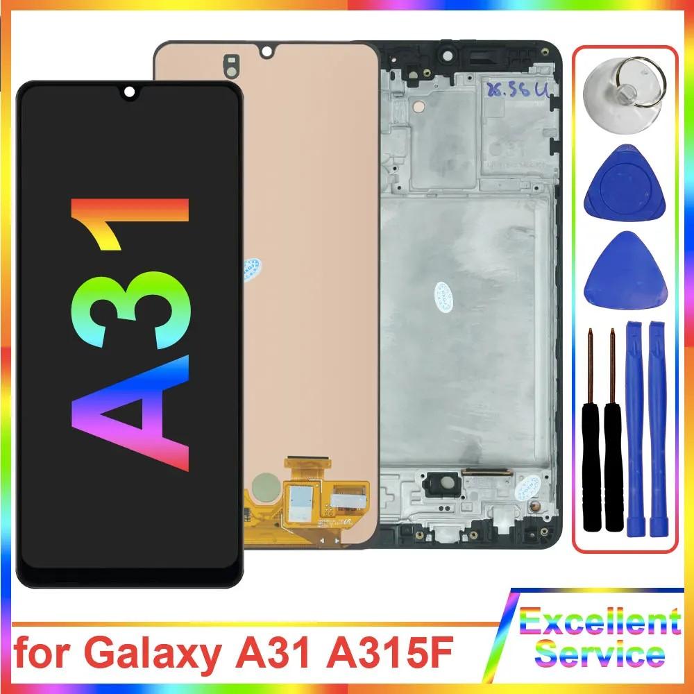 Tela Samsung A31: LCD AMOLED + Touchscreen