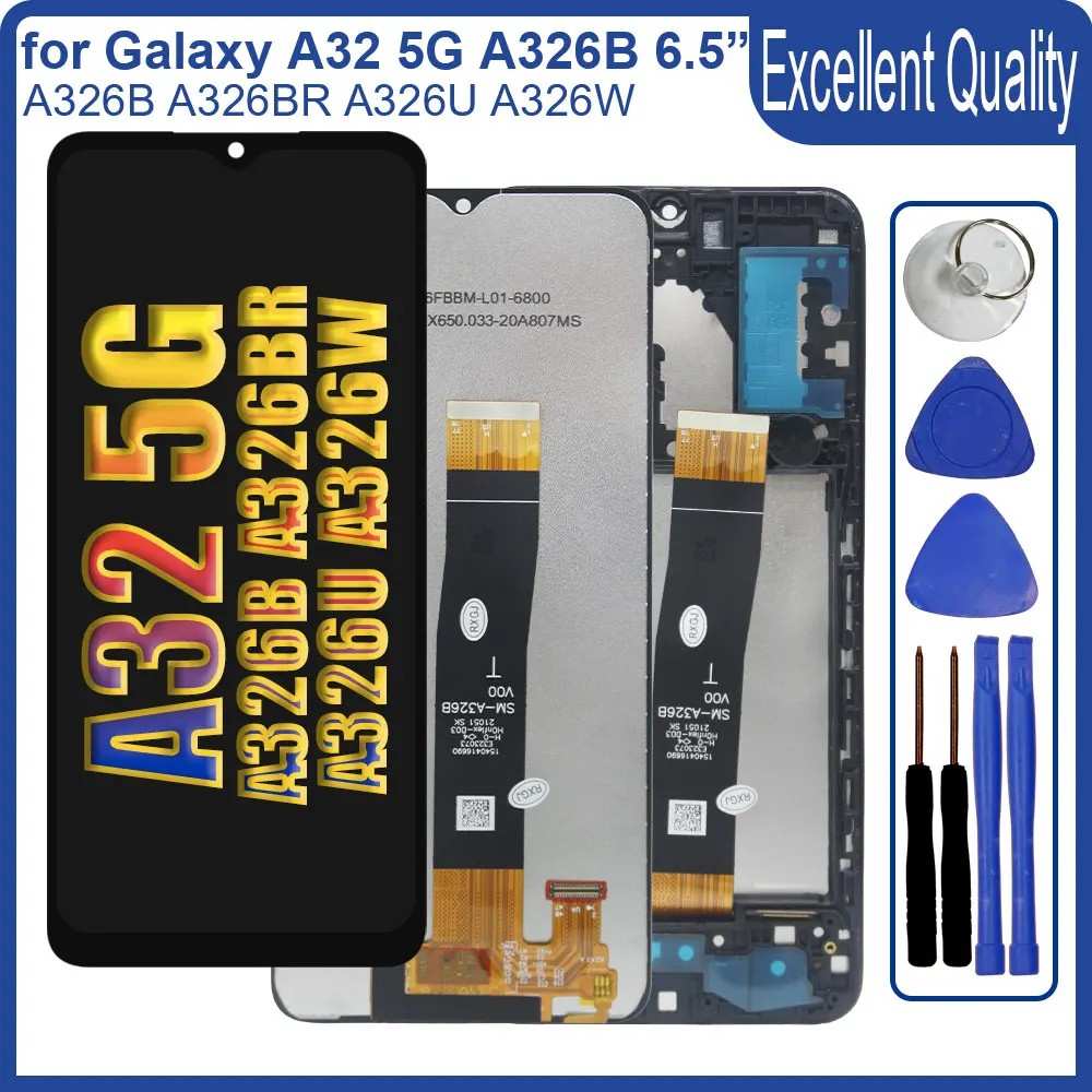 Tela Samsung A32 5G: LCD + Touchscreen (Testada!)