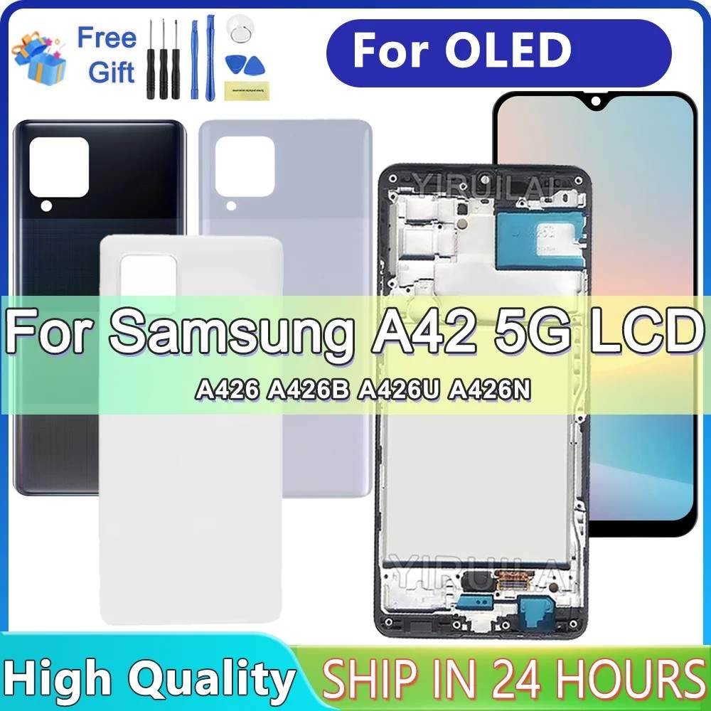 Tela Samsung A42 5G: OLED, Testada e com Frame
