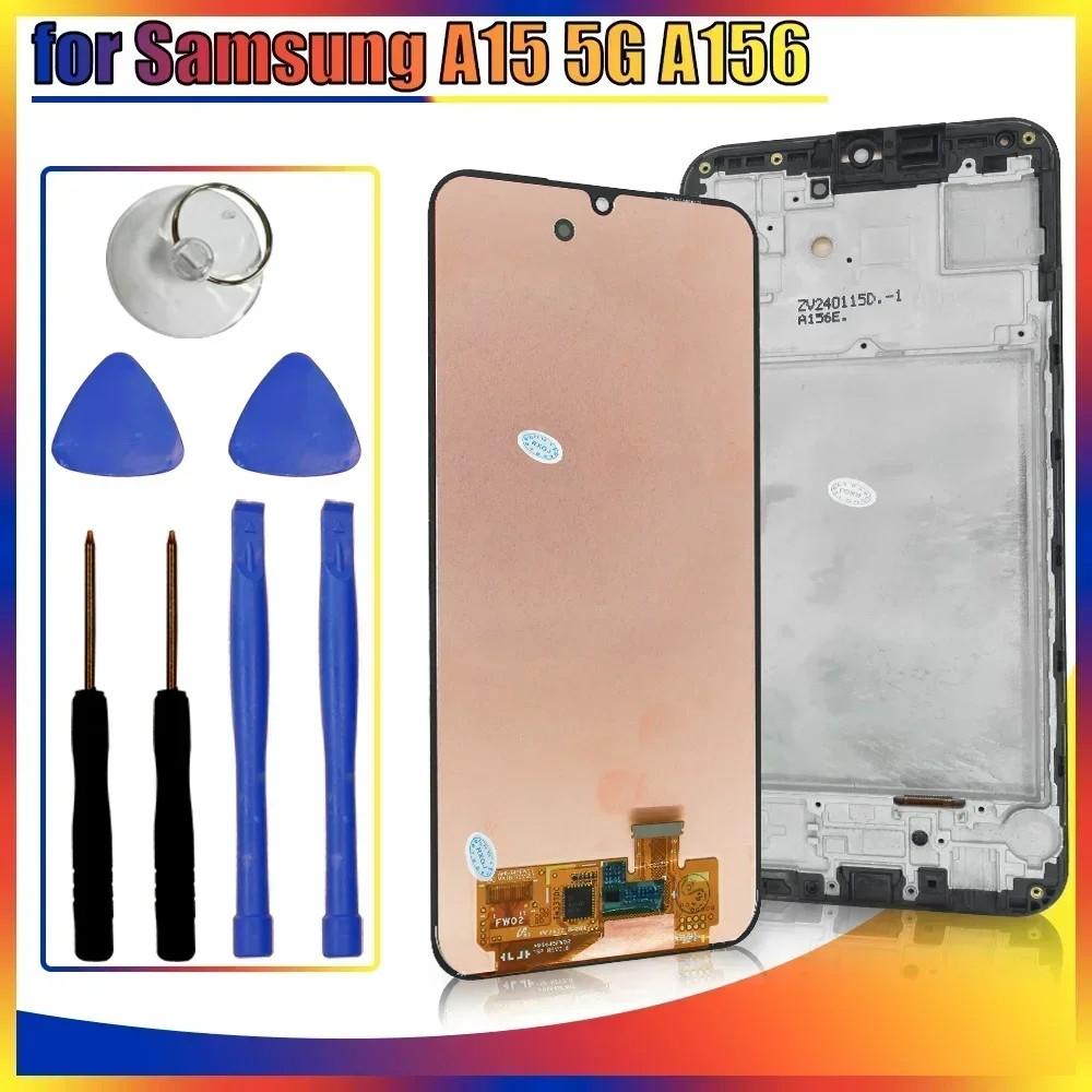Tela Samsung Galaxy A15 5G: AMOLED + Touch