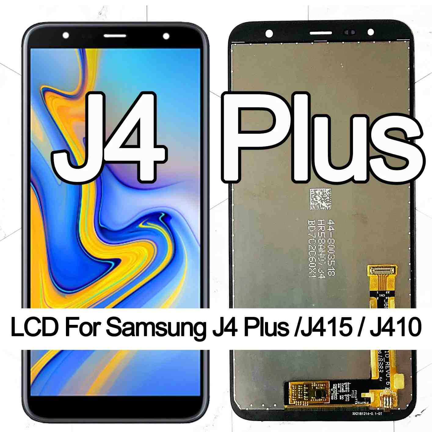 Tela Samsung J4+ (2018): LCD e Touchscreen