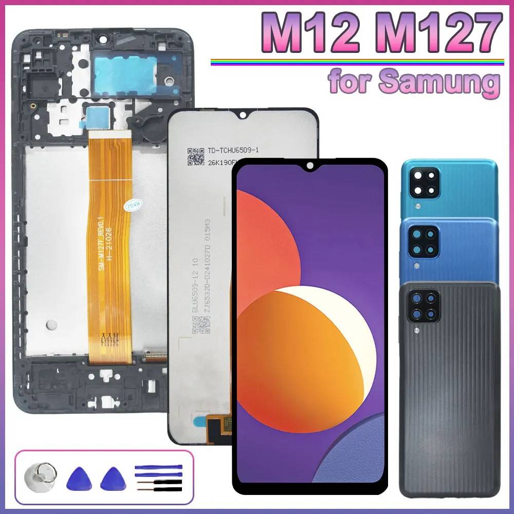 Tela Samsung M12: LCD + Touch Testado ☀️