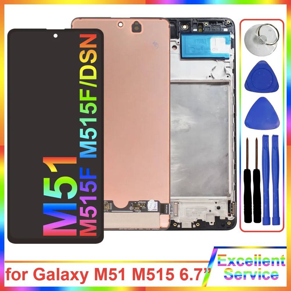 Tela Samsung M51: AMOLED, Nova e com Moldura