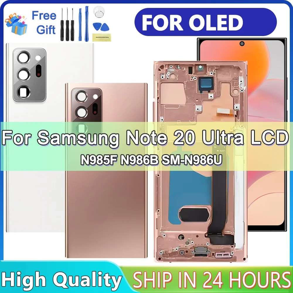 Tela Samsung Note 20 Ultra: AMOLED Original + Touch