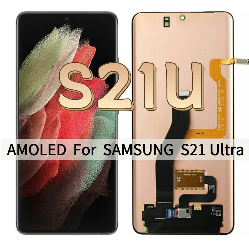 Tela Samsung S21 Ultra: AMOLED Original G998