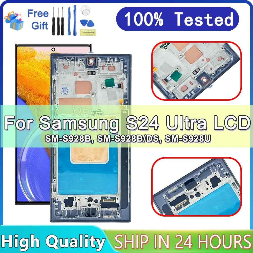 Tela Samsung S24 Ultra: Reparo 100% Testado!