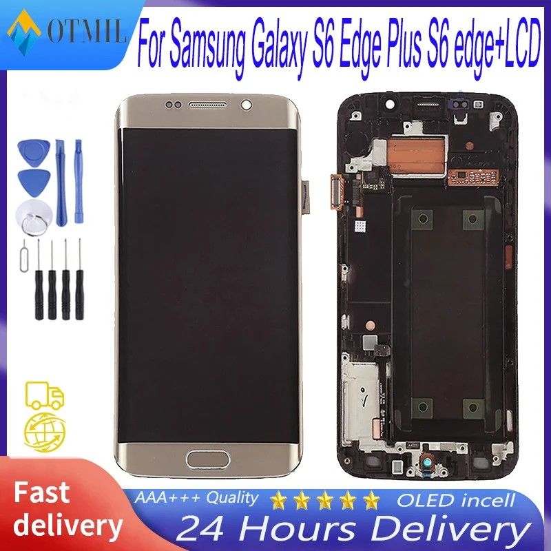 Tela Samsung S6 Edge Plus: LCD AMOLED Original