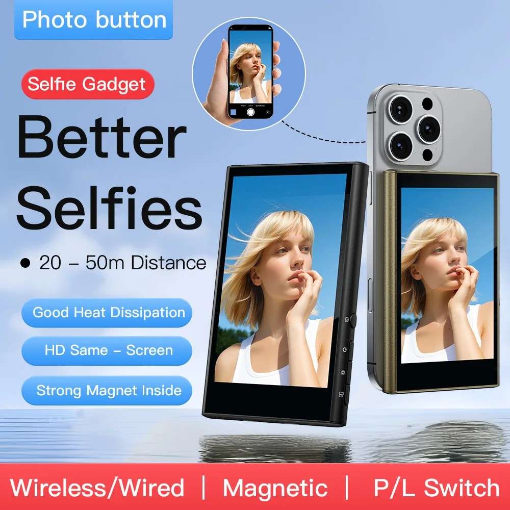 Tela Selfie Magnética: Projete e Capture!