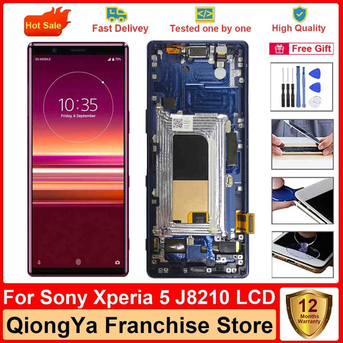 Tela Sony Xperia 5: LCD + Touchscreen Original