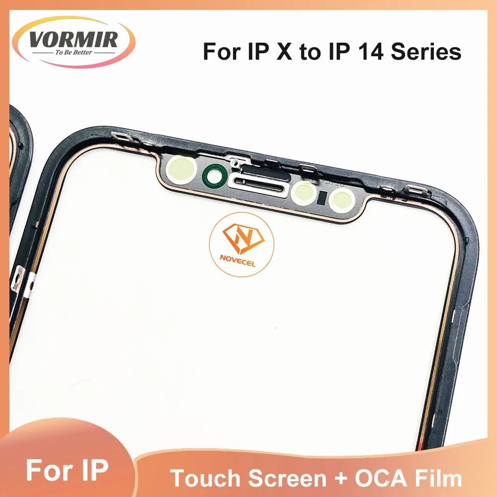 Tela Touch iPhone: Vidro + OCA (X-14 Pro Max)