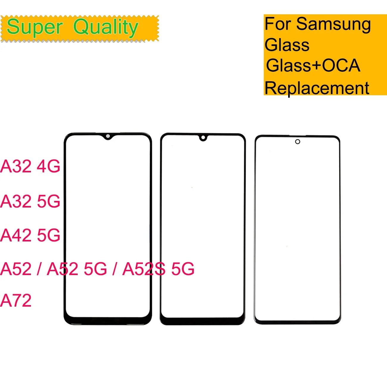 Tela Touch Samsung Galaxy A52/A72/A32/A42 - Troca Fácil!