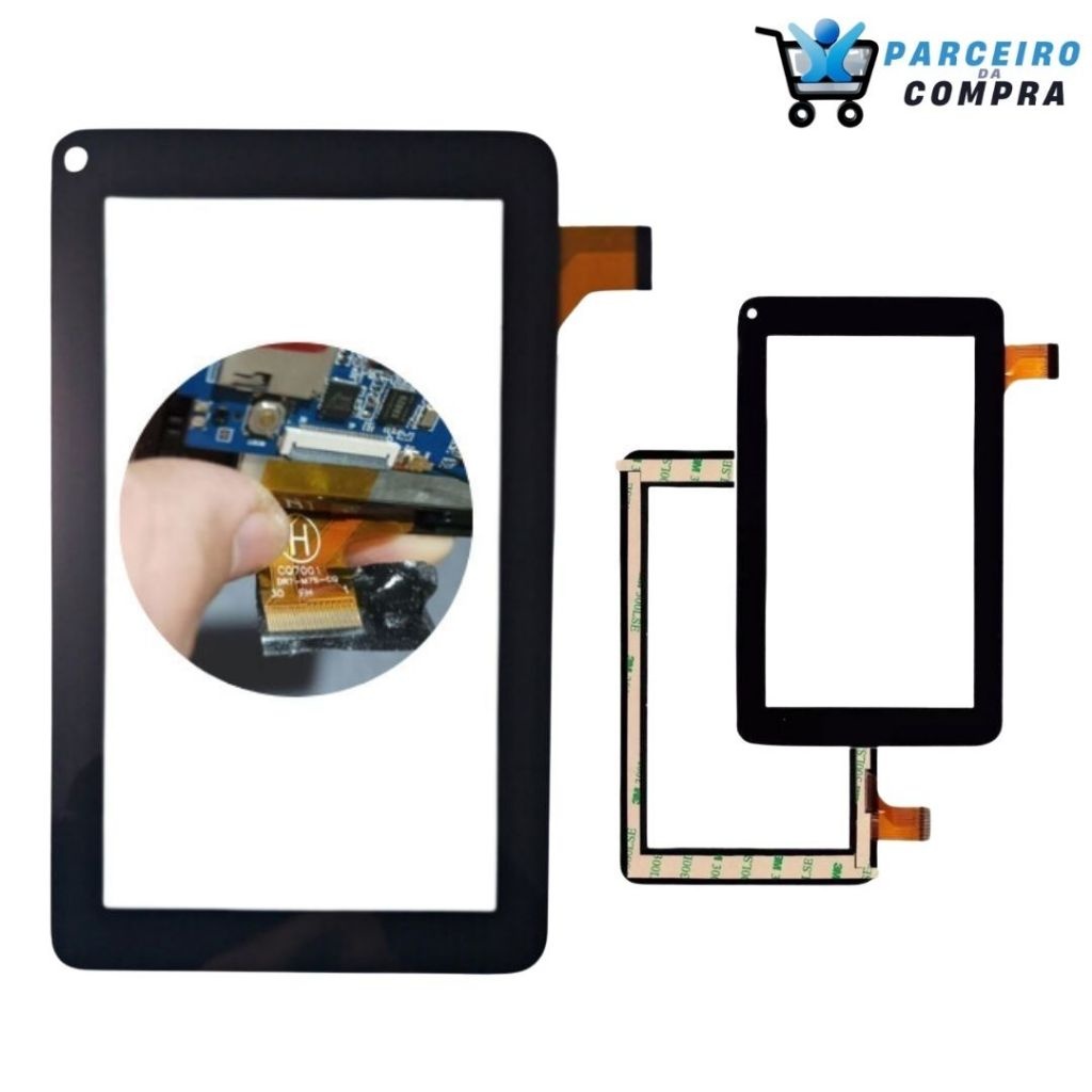 Tela Touch Tablet Multilaser M7: Nova Vida!