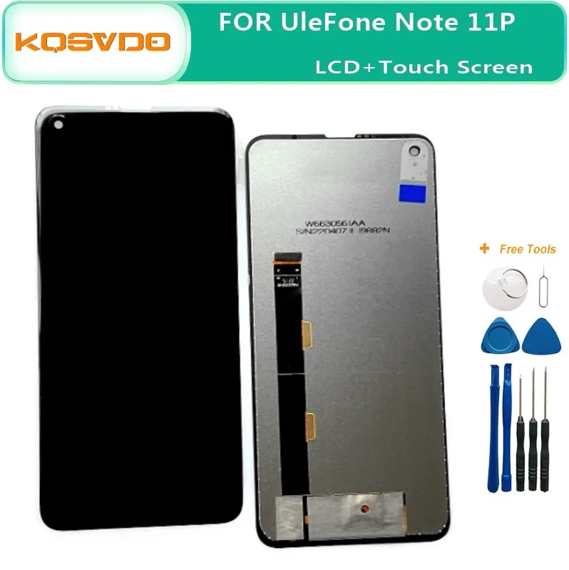 Tela Ulefone Note 11P: LCD + Touchscreen Original