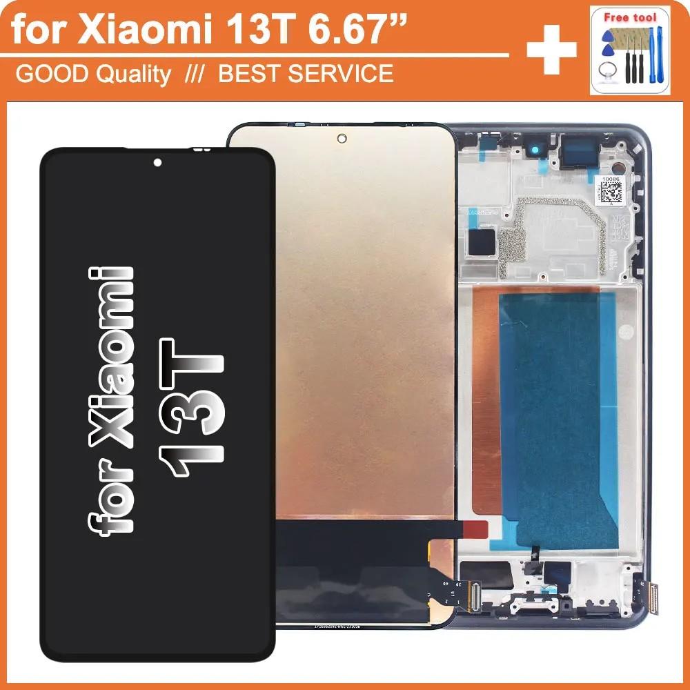 Tela Xiaomi 13T: AMOLED, Touch e Moldura!