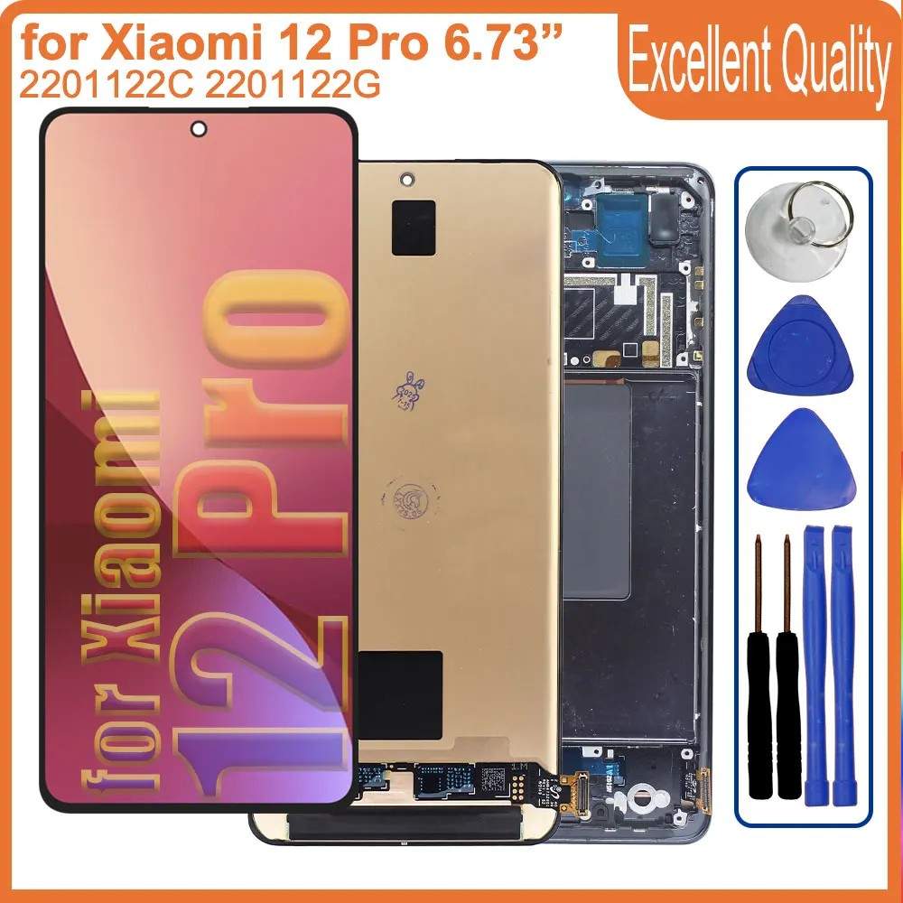 Tela Xiaomi Mi 12 Pro: AMOLED Original + Frame