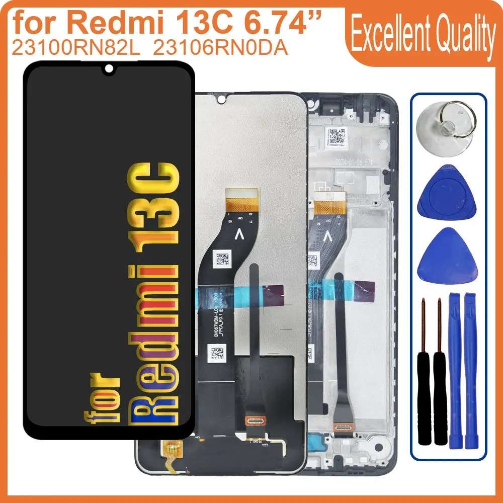 Tela Xiaomi Redmi 13C: LCD Testado + Ferramentas