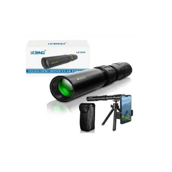 Telescópio Monocular 4K 10-30x40mm – Zoom Super Telefoto