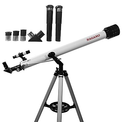 Telescópio Astronômico 60x900mm NTAR60: Veja o Céu com 675x Zoom