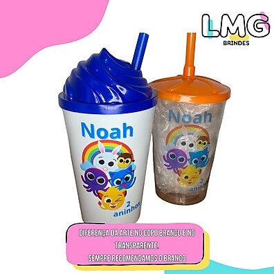 Copos Personalizados Twister 300ml Sem Tampa – Todos os Temas