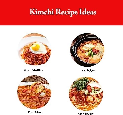 Kimchi Coreano Acelga Temperada em Conserva Apimentada Vegano Wang - 160g