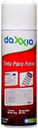 Tinta Spray Alta Temperatura Branca Microondas dAXXIA: Renove com Estilo e Durabilidade!