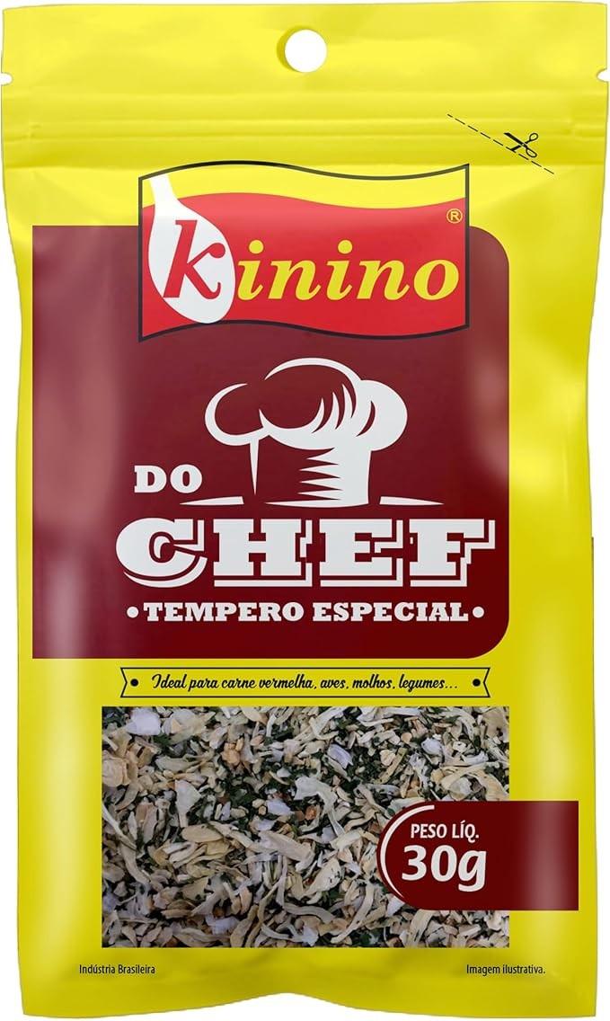 TEMPERO ESPECIAL. DO CHEF KININO 30G