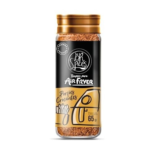 TEMPERO PARA AIR FRYER: PORÇÕES CROCRANTES BR SPICES VIDRO 65G
