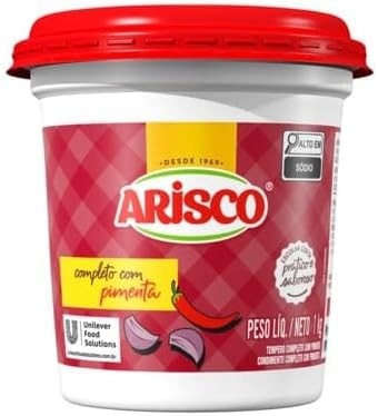 Tempero Completo Com Pimenta Arisco 1kg