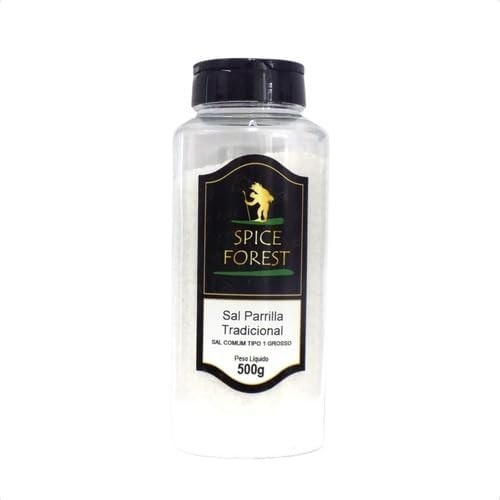 Sal Parrilla Tradicional - Pote 500g - Spice Forest Temperos para Churrasco