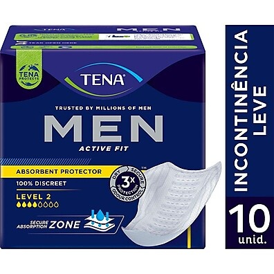 Tena Men Active Fit: Proteção Masculina Confiável