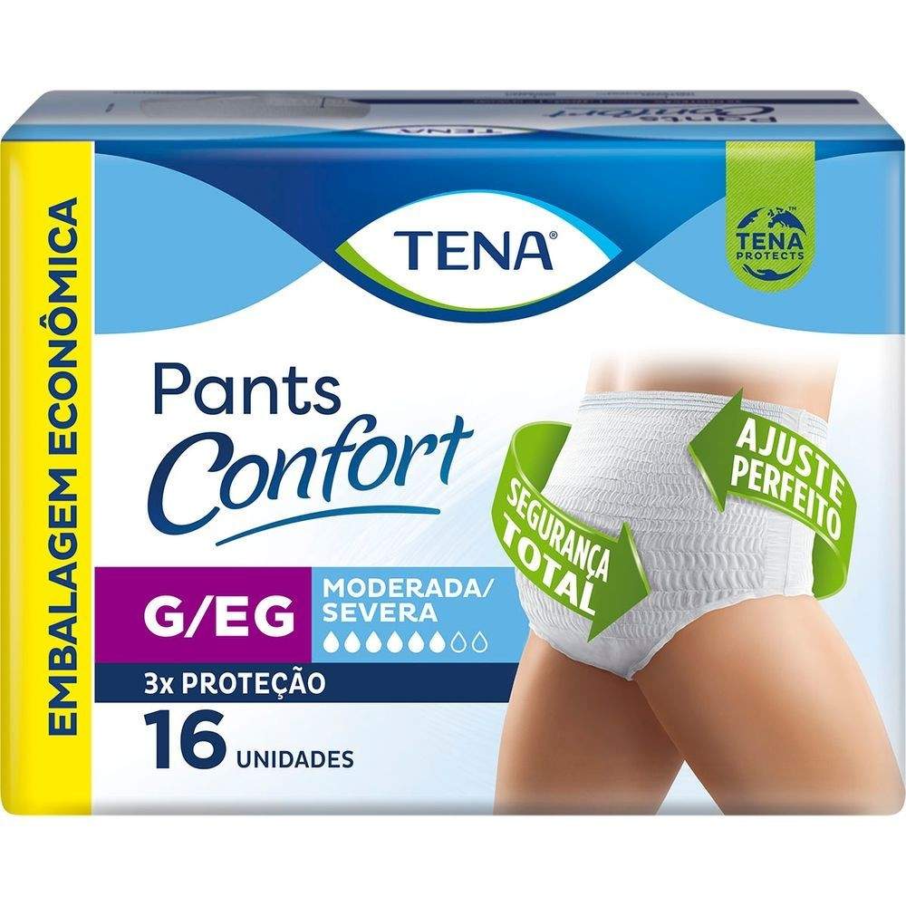 Tena Pants Confort G/EG: Proteção e Conforto