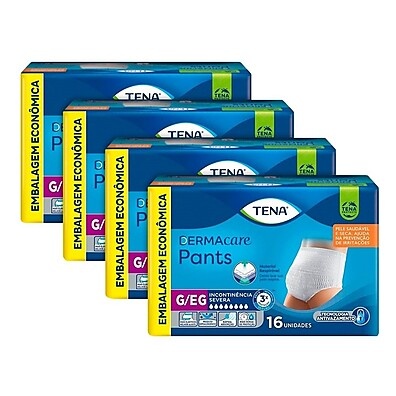 Tena Pants Dermacare G/EG: Proteção e Conforto