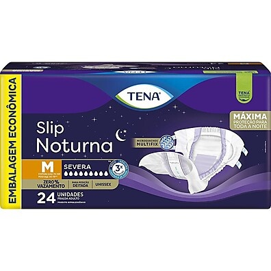 TENA Slip Noturna M: Proteção Imbatível para Noites Tranquilas