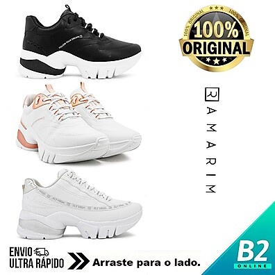 Tênis Chunky Ramarim: Estilo + 3 Meias!