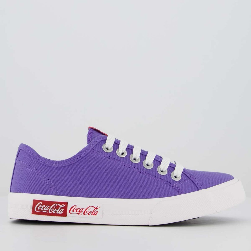 Tênis Coca Cola Roxo: Estilo e Conforto!