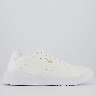 Tênis Coca Cola Soho Ease Branco: Conforto e Estilo!
